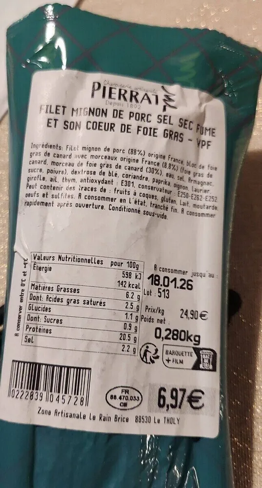 Filet mignonporc