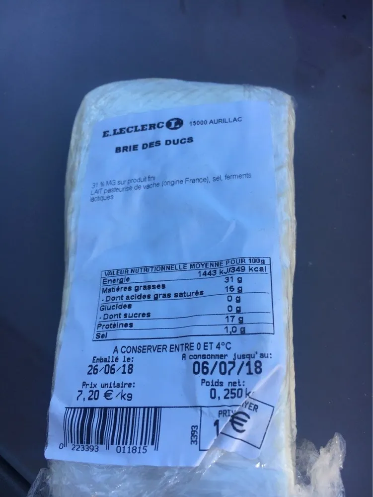 Brie des ducs