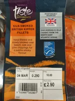 Kiln Smoked British Kipper Fillets