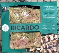 Filet de porc a lail et aux fines herbes