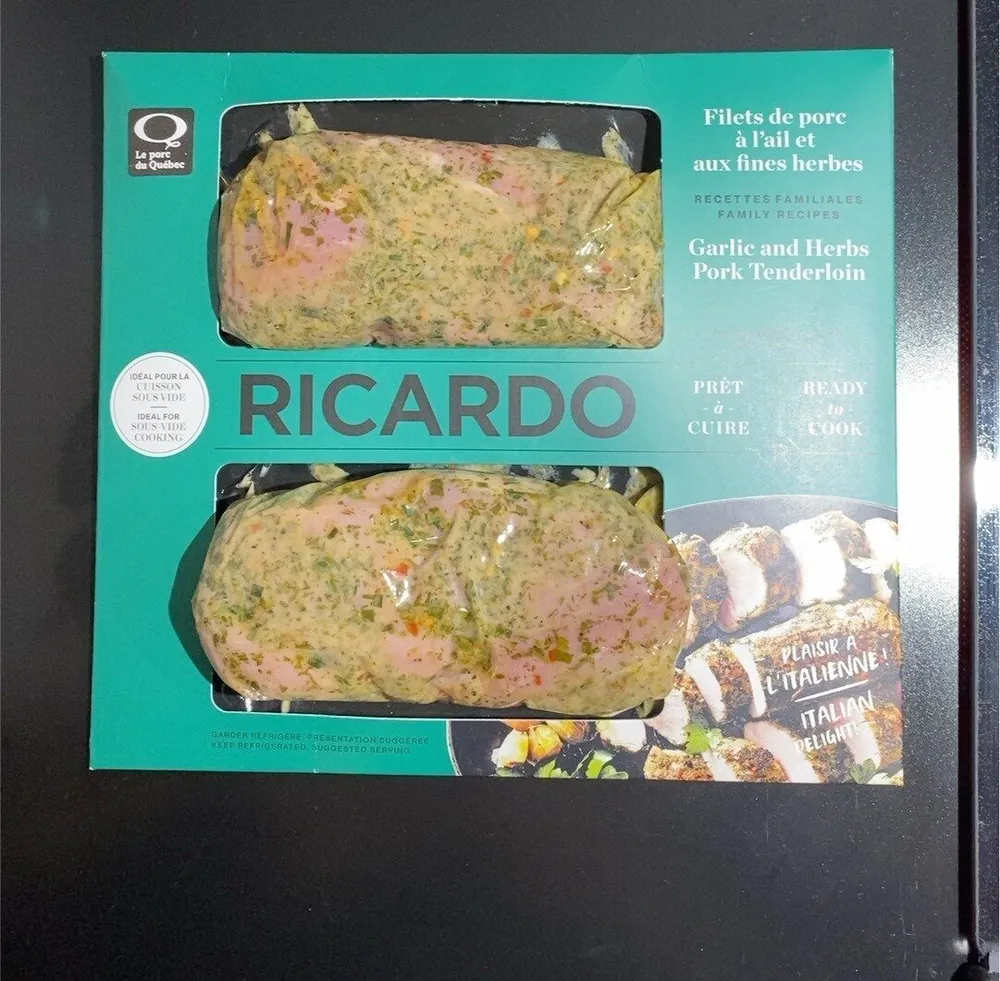 Filets de porc à l’ail et aux fines herbes