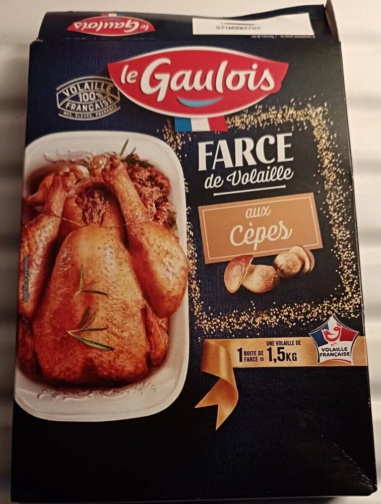 Farce de volaille aux cèpes