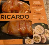 Poulet farci au risotto à l’italienne