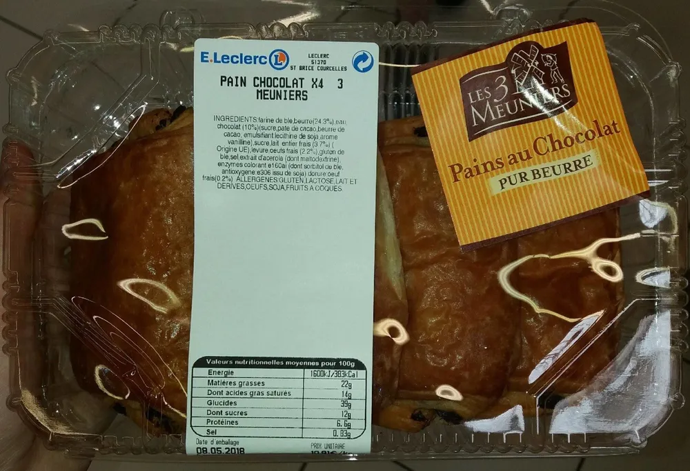 Pains au chocolat x4