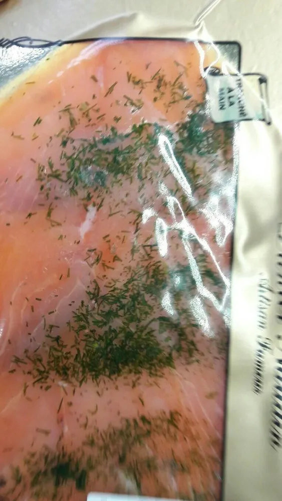 Saumon frais mariné