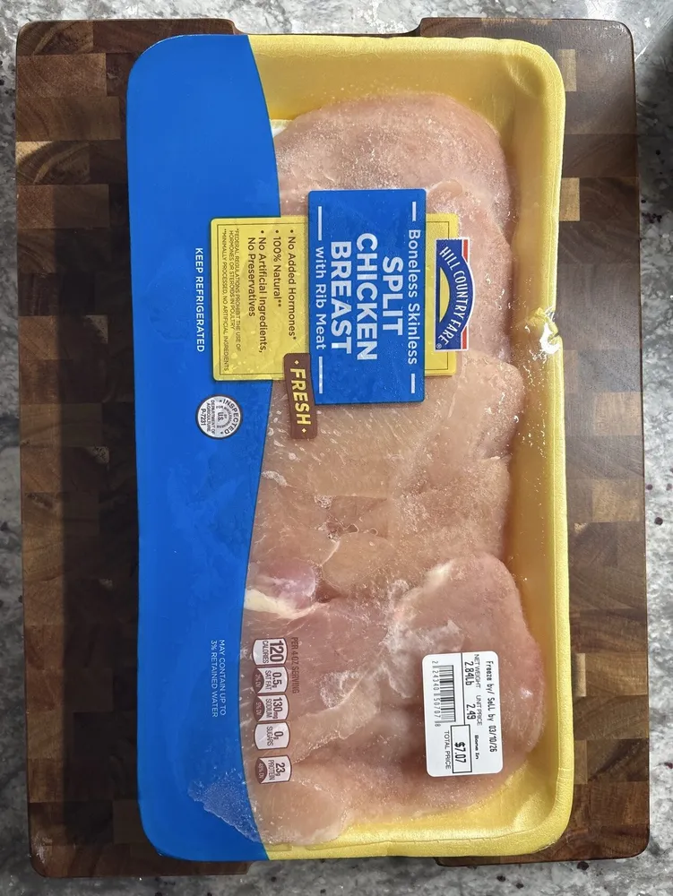 Split Chicken Breast