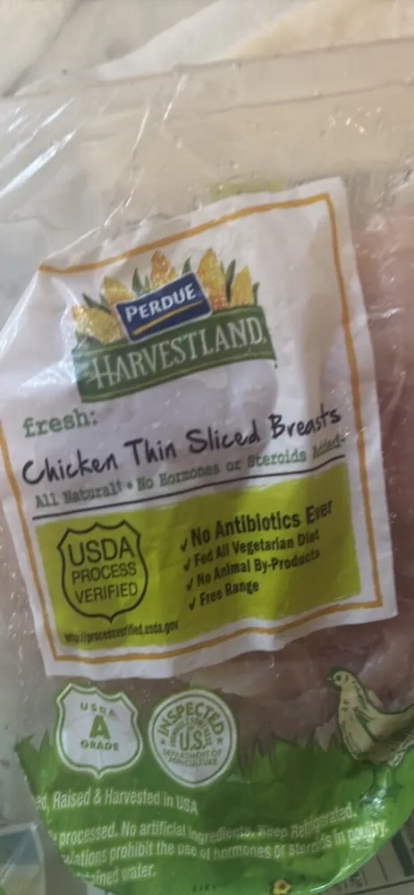 Chicken Thin Sliced Breasts