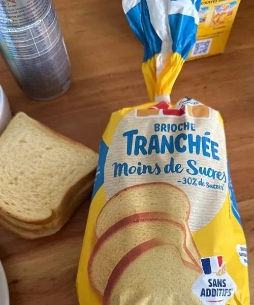 Brioche tranchée