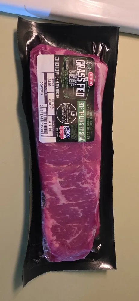 Top Sirloin Strip Steak