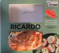 Chicken Stuffed With Asparagus And Feta Risotto