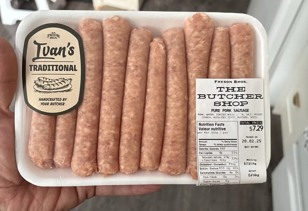 Pure Pork Sausage