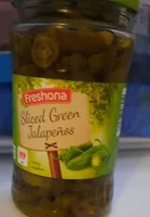 Slices Green Jalapeños