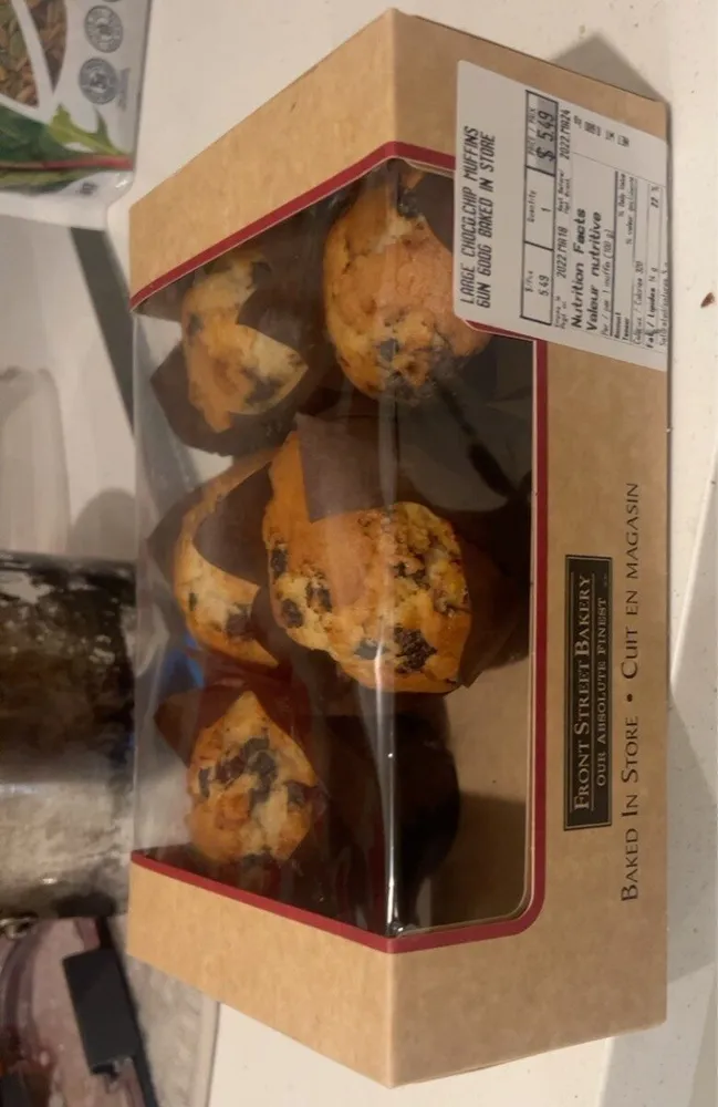 Chocolate chip muffins