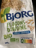Flocons d'avoine bio céréale complète