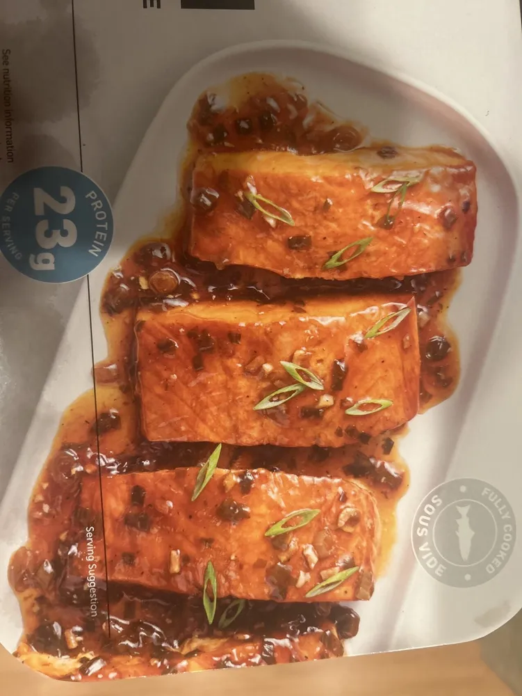 Seared Salmon in a Soy, Honey, & Ginger Sauce