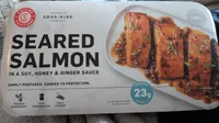 Seared Salmon in a Soy, Honey & Ginger Sauce