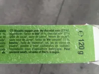 Lu bio le nappe chocolat noir