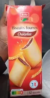 Biscuit fourrés chocolat