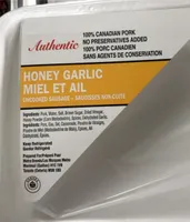 Honey garlic sausage