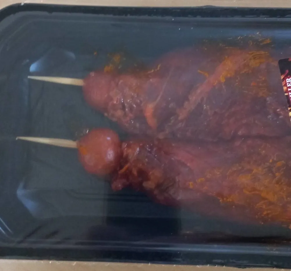 Brochettes d'onglet à l'échalote