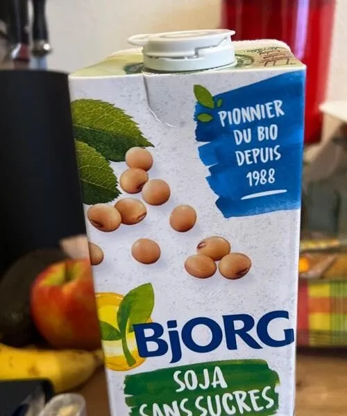 Lait végétal soja