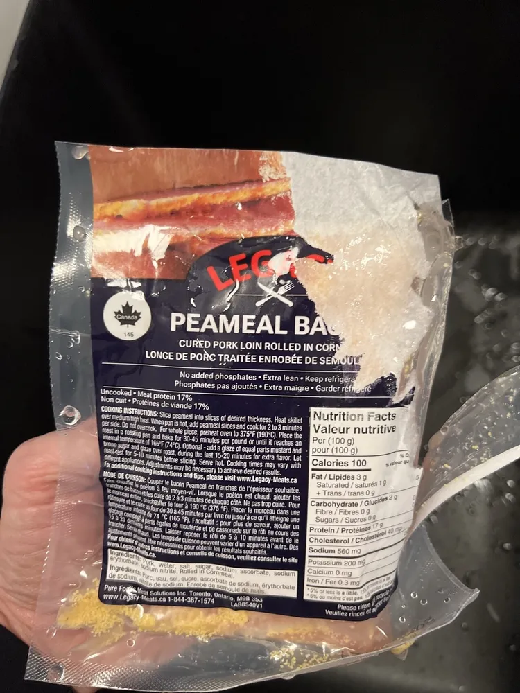 Legacy Cured Pork Loin In Cornmeal
