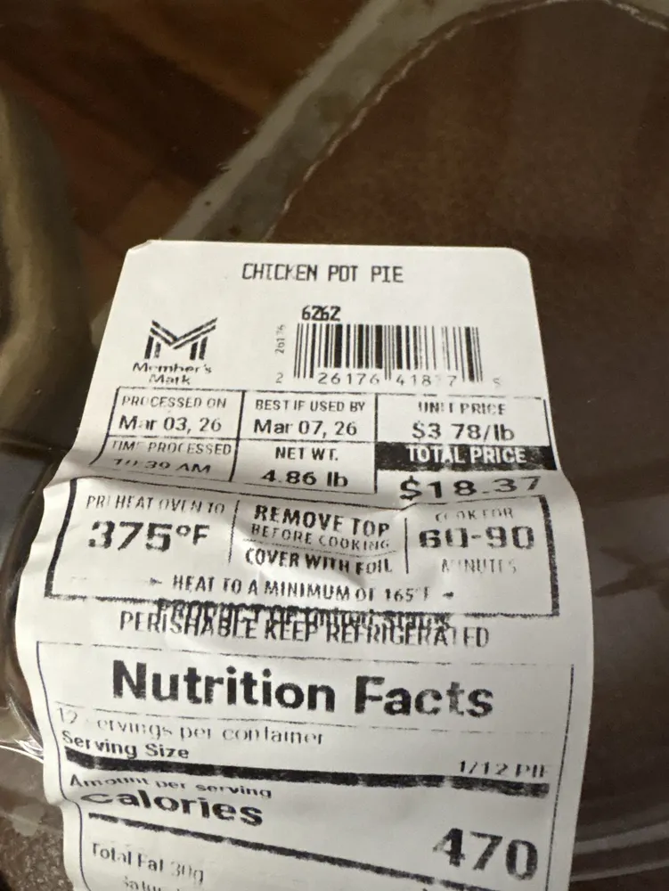 Chicken Pot Pie