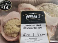 Irish Stuffed Chicken Breasts