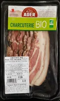 Poitrine plate de Porc tranchée