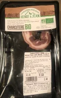 Poitrine roulee de porc tranchee