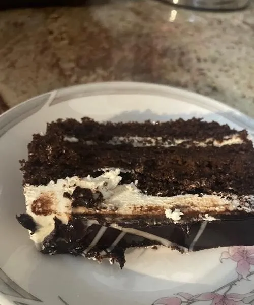 Tuxedo Cream Cake