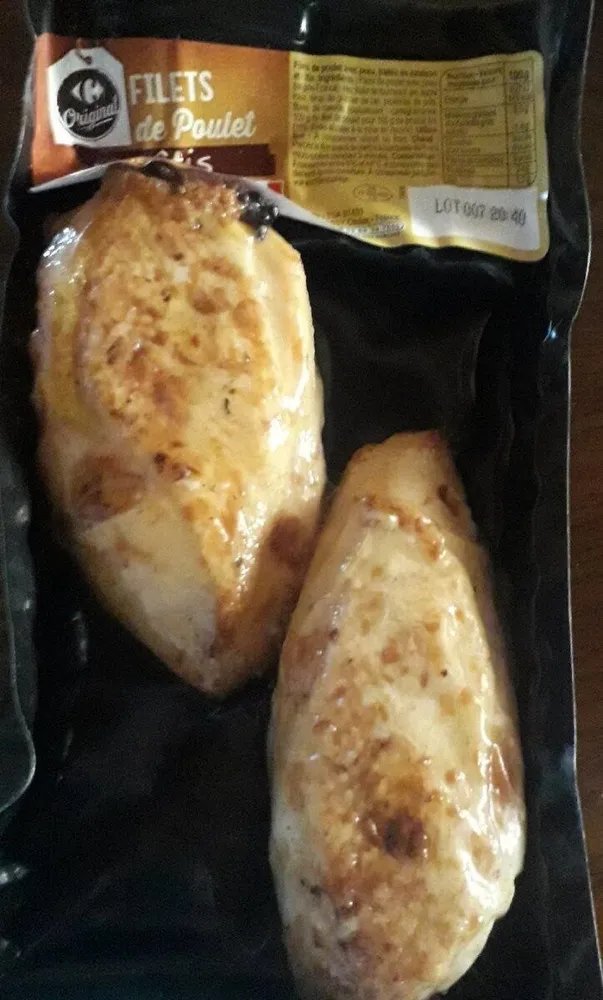 Filets de poulet rôtis