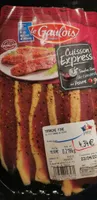 Tranche fine de filet de canard au poivre