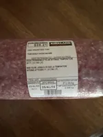 Costco Lean Ground Beef Tube