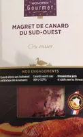 Magret de canard du sud ouest cru entier