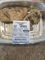 Italian Style Herb, Grilled Chicken Breast