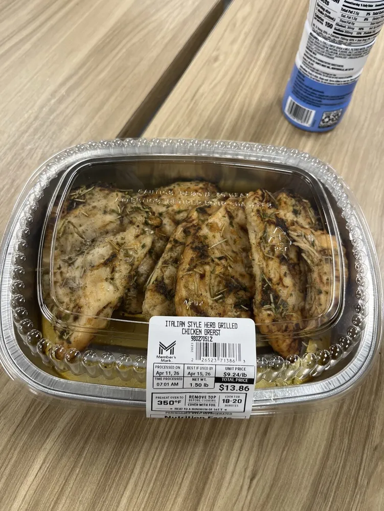 Italian Style Herb Grilled Chicken Breast