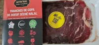 Tranches de copa de boeuf séché Halal