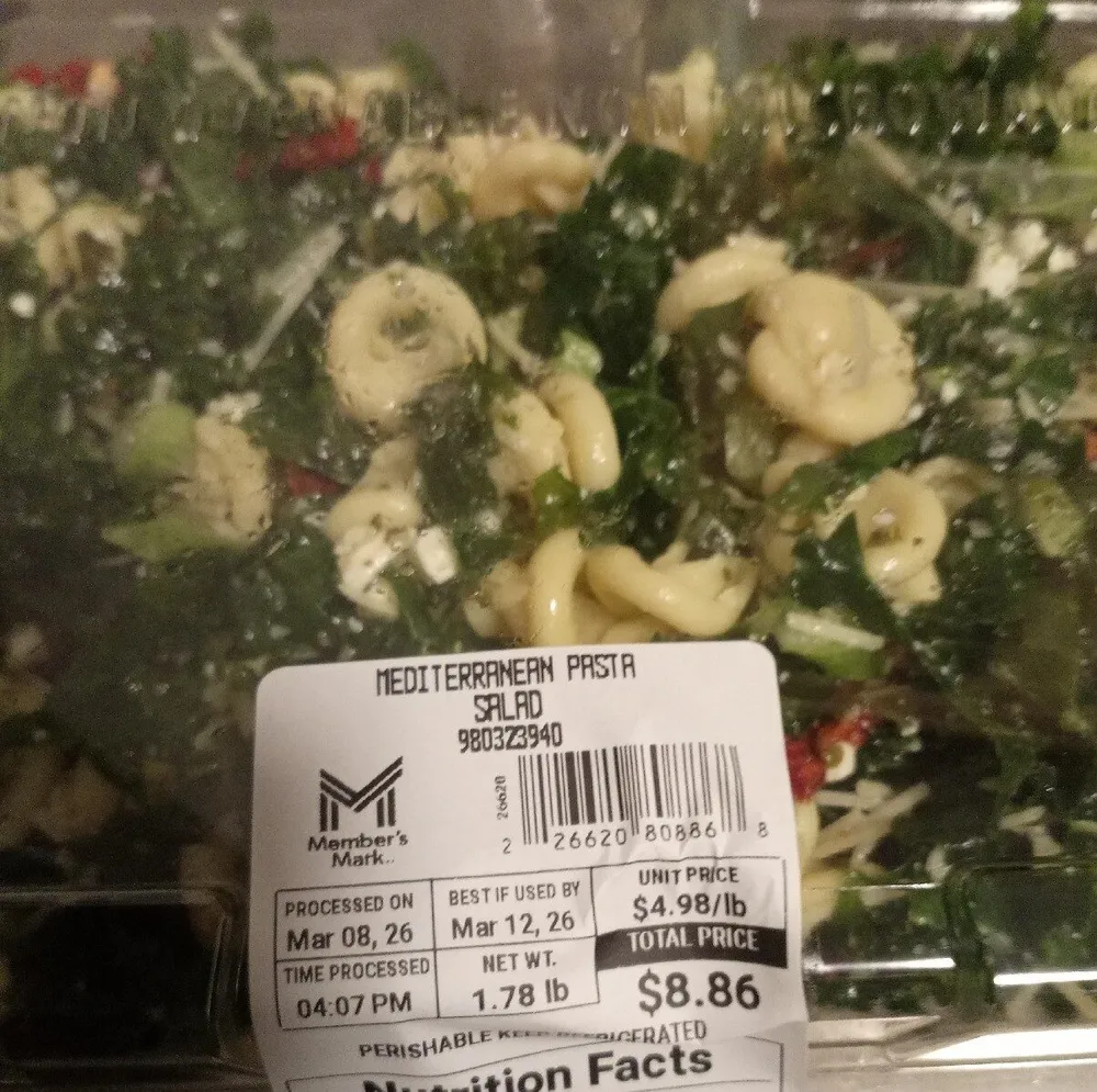 Mediterranean Pasta Salad