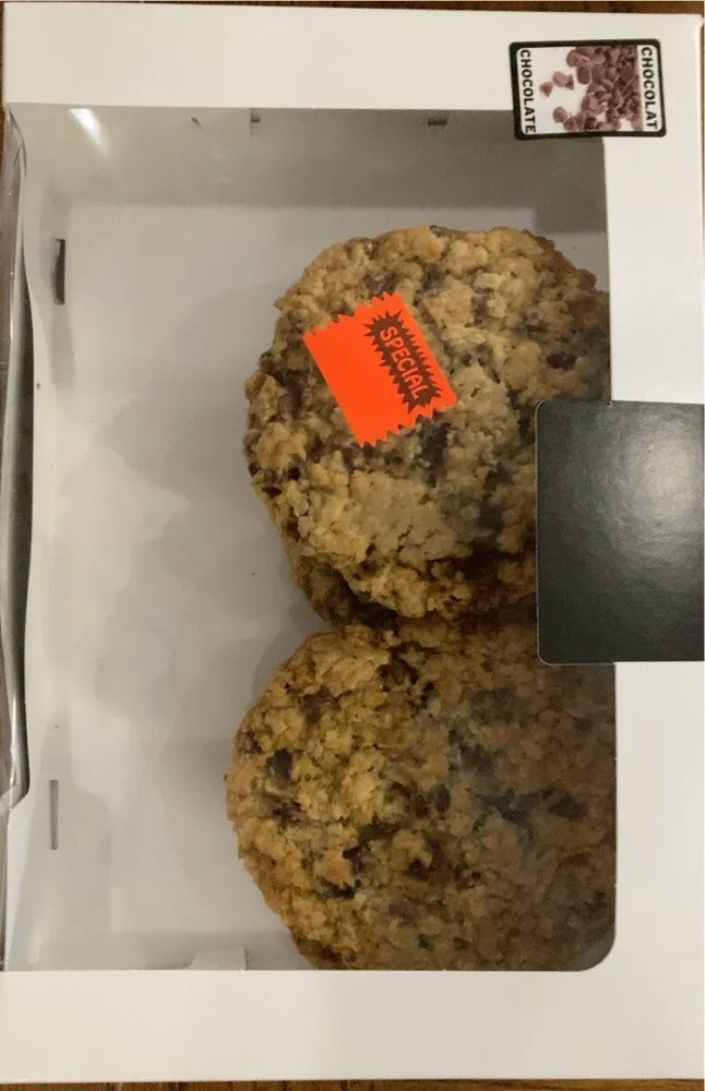 Biscuits avoine choco Oatmeal choco.cookies