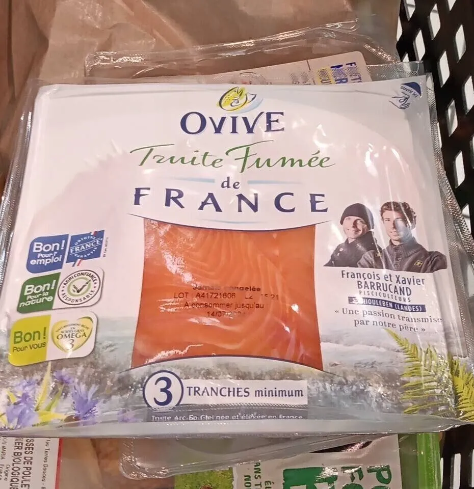 Truite fumée