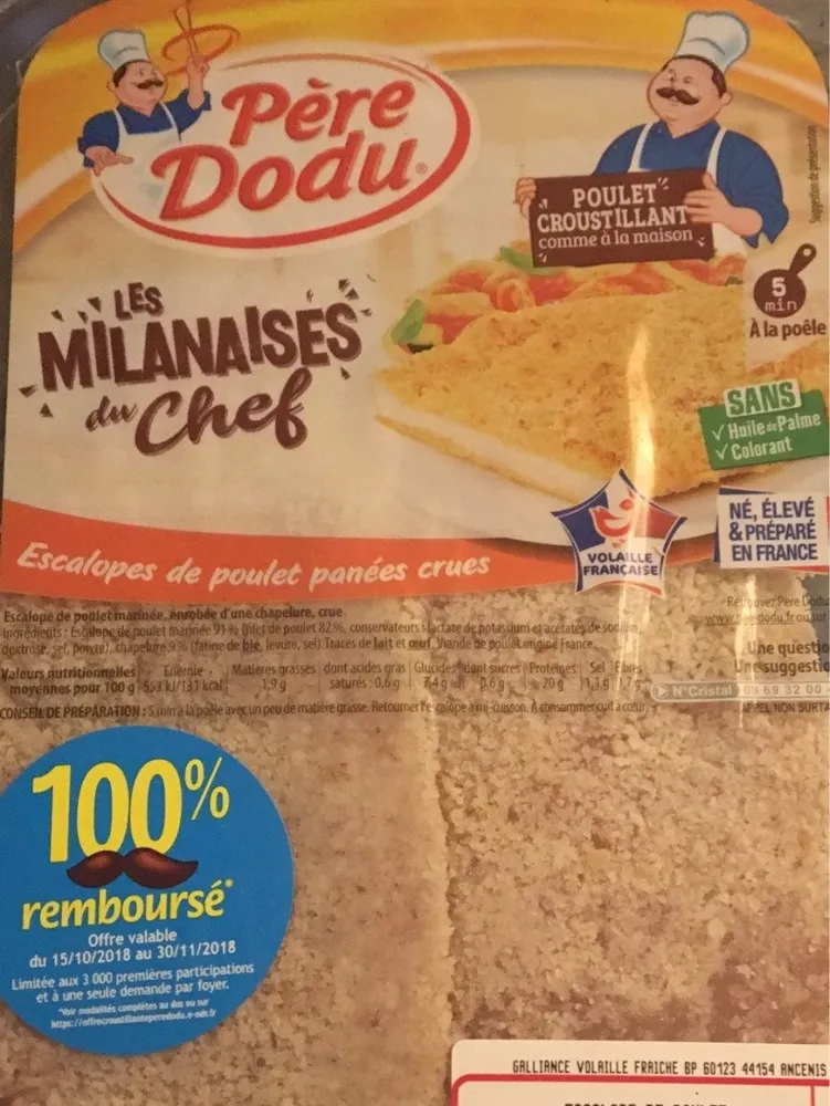 Les milanaises du chef