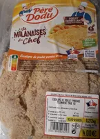 Escalopes poulets croustillants