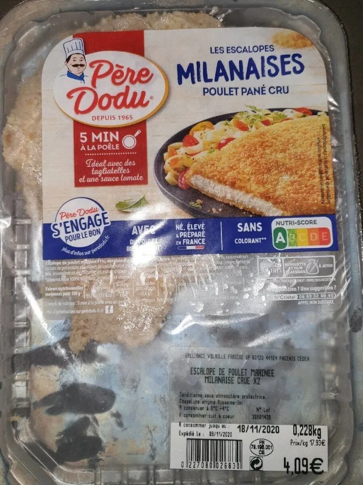 Escalopes milanaises