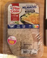 Escalopes Milanaises Poulet pané cru