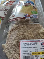 Escalope de poulet Milanaise au poivre