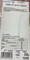 Jambon cuit supérieur