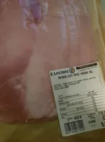 Jambon cuit avec moins de sel