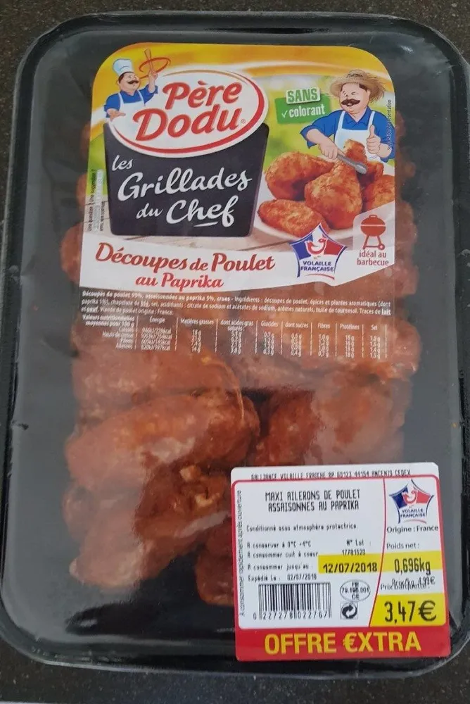 Les grillades du chef