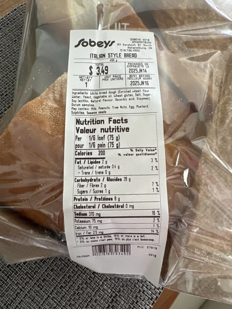 Italian Style Bread
